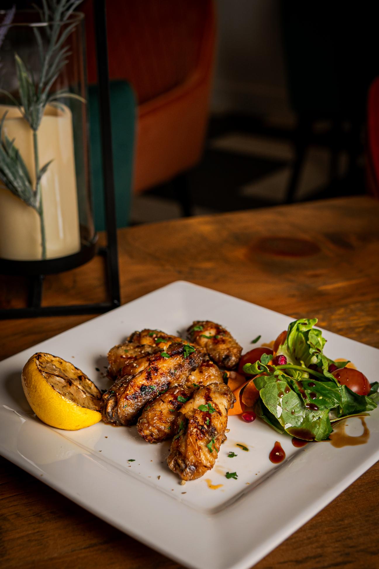 Velora menu item — Mediterranean food Bedford