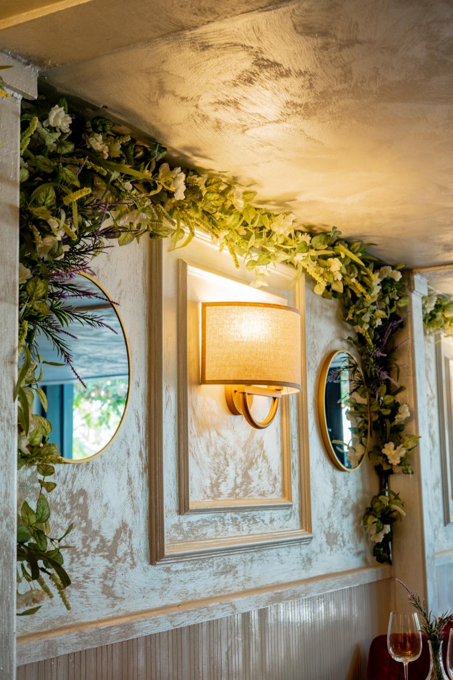 Velora Mediterranean Grill & Bar interior, Bedford
